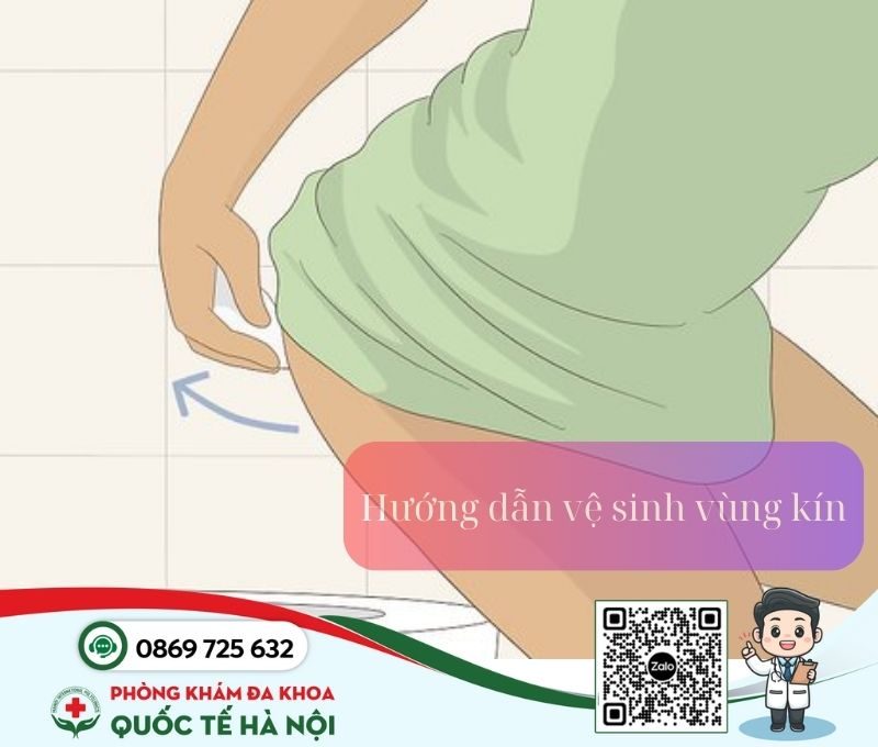 Hướng dẫn vệ sinh vùng kín 