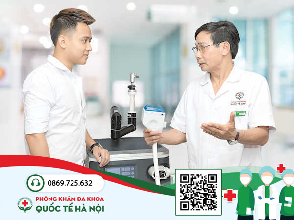 Chữa xuất tinh sớm 152 xã đàn bằng phương pháp nào? 2 Điều trị xuất tinh sớm bằng sóng xung kích