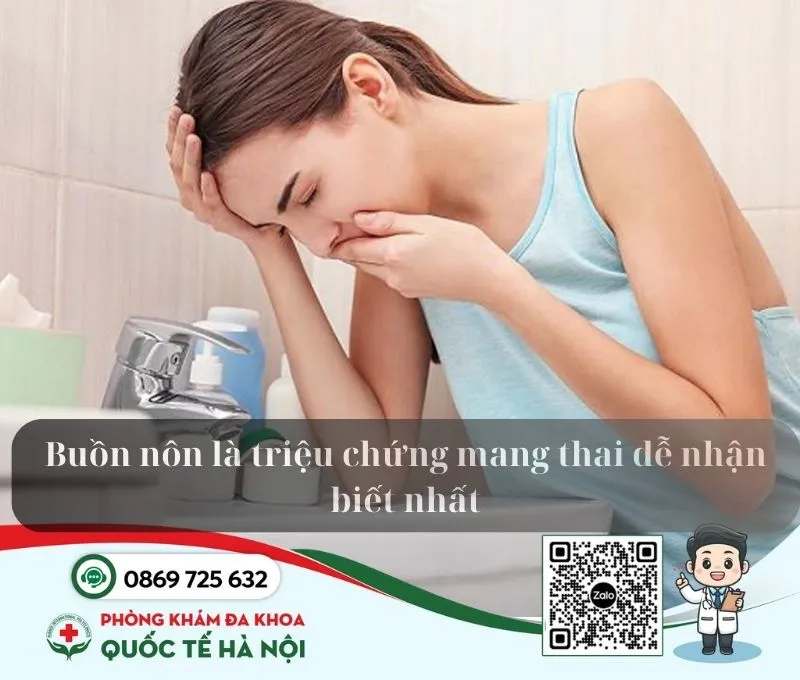 Dấu hiệu mang thai sớm 5