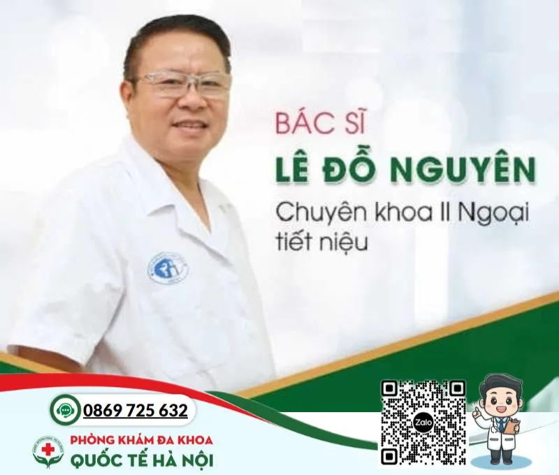 Bác sĩ nam khoa Lê Đỗ Nguyên