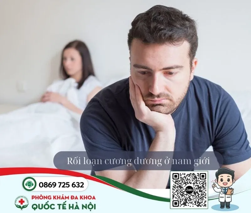 Bệnh nam khoa rối loạn cương dương