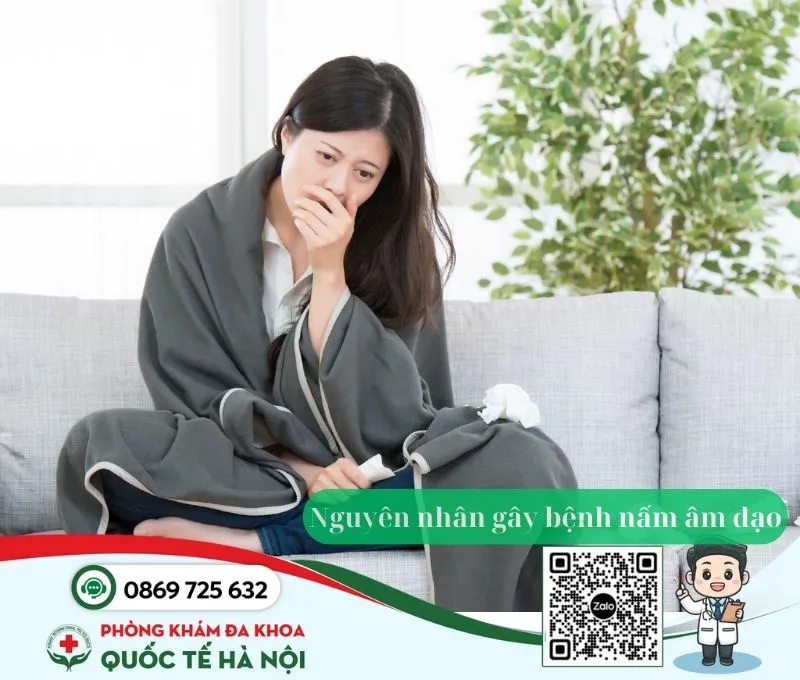 nguyên nhân gây bệnh nấm âm đạo