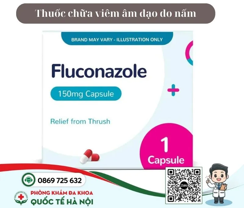 Thuốc chữa viêm âm đạo do nấm