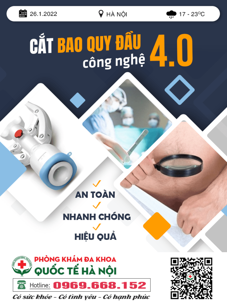 Các phương pháp cắt bao quy đầu