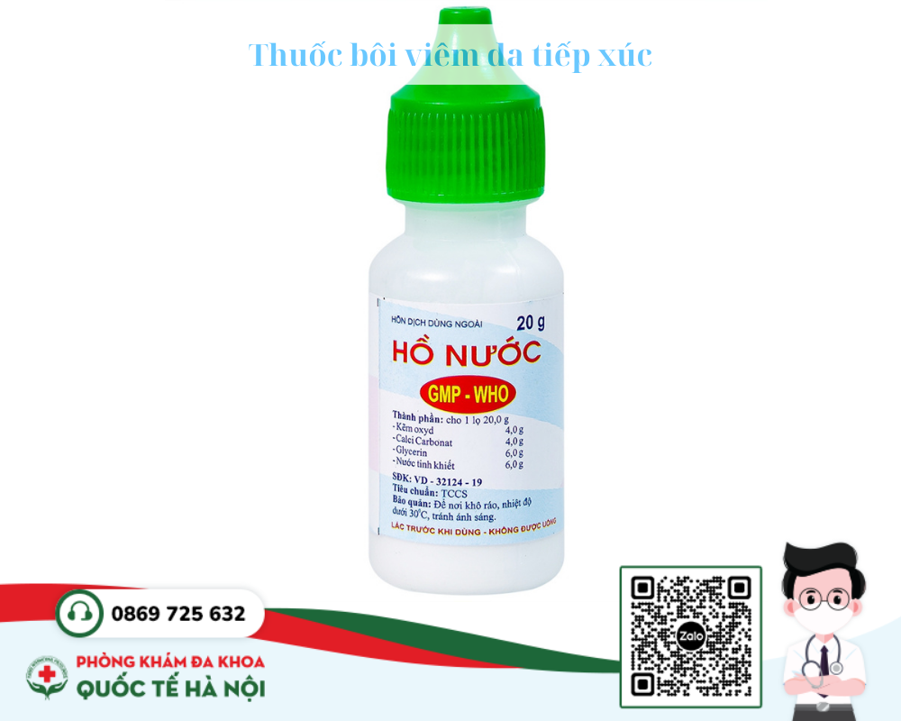 Thuốc bôi viêm da tiếp xúc 1