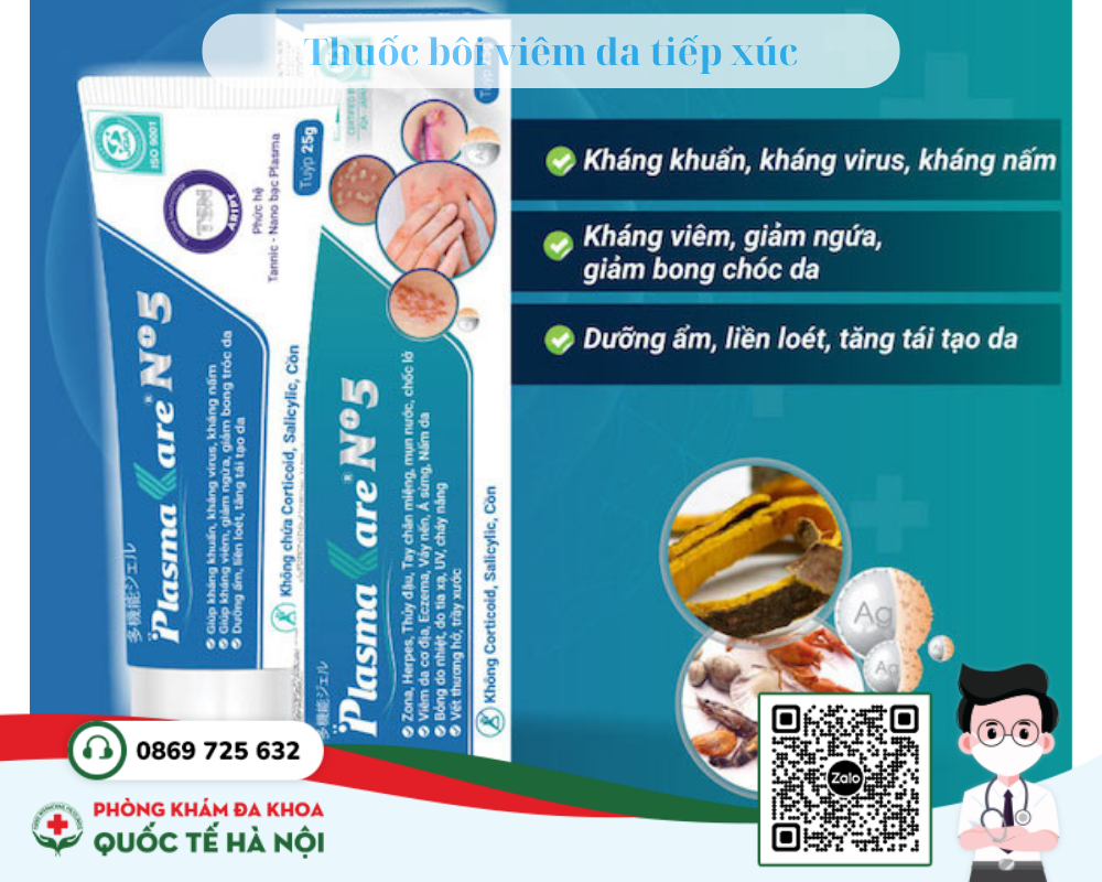 Thuốc bôi viêm da tiếp xúc 3