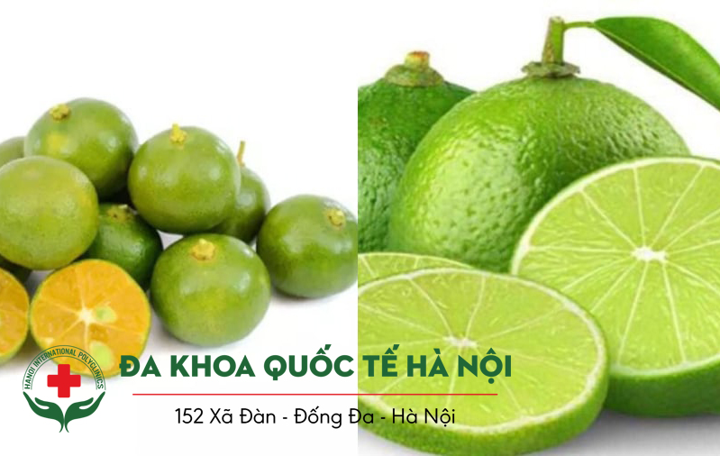 Chanh với tắc (quất) có kỵ nhau không?