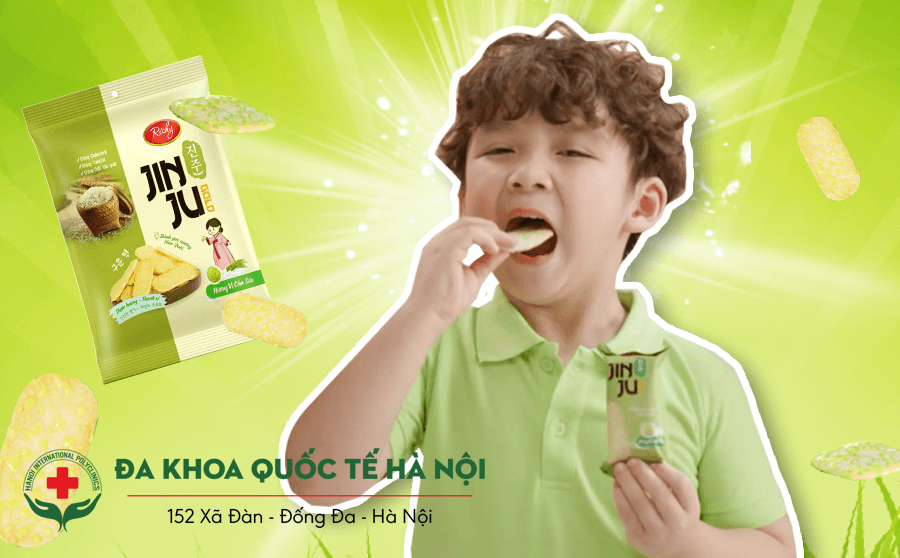 Bánh gạo jinju trẻ mấy tuổi ăn được?