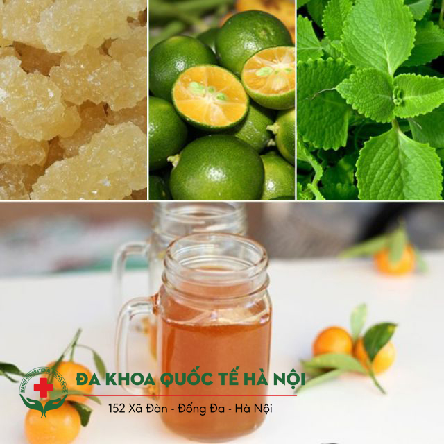 Siro chanh tắc mật ong