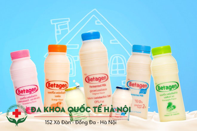 Sữa chua uống betagen bao nhiêu calo?