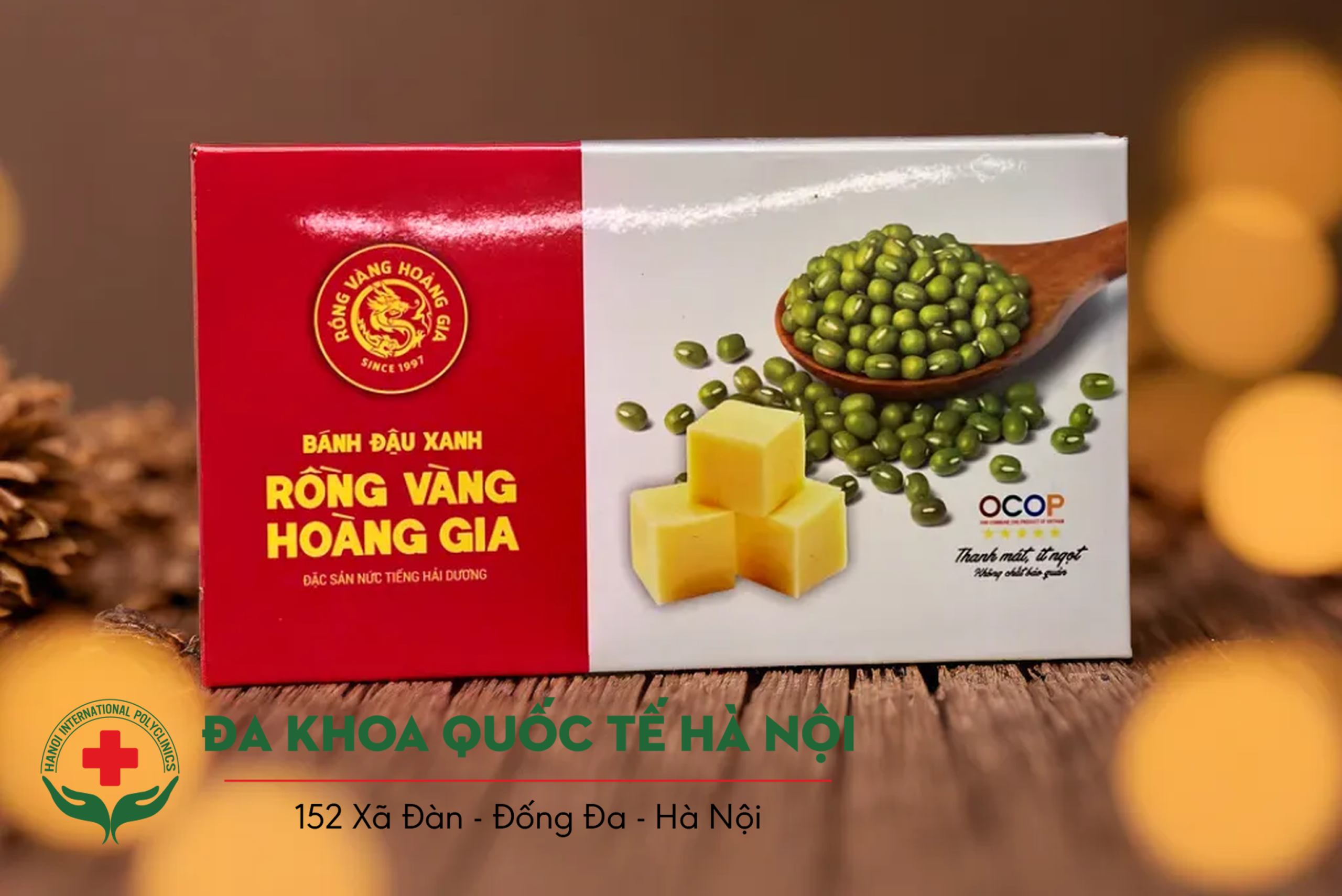 1 hộp bánh đậu xanh rồng vàng bao nhiêu calo? có béo không? 2 Bánh đậu xanh rồng vàng bao nhiêu calo?