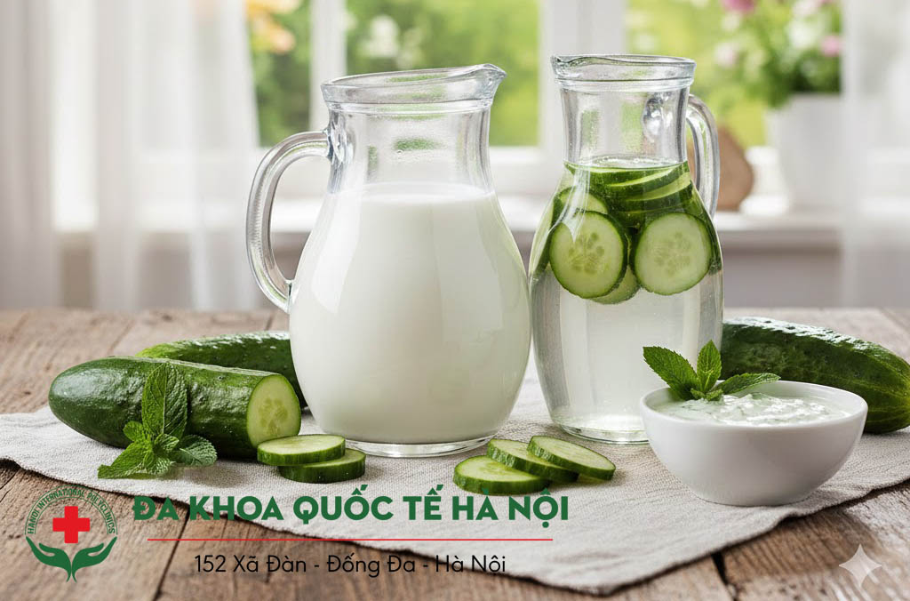 Ăn dưa chuột uống sữa có sao không? 2 Ăn dưa chuột uống sữa có sao không?