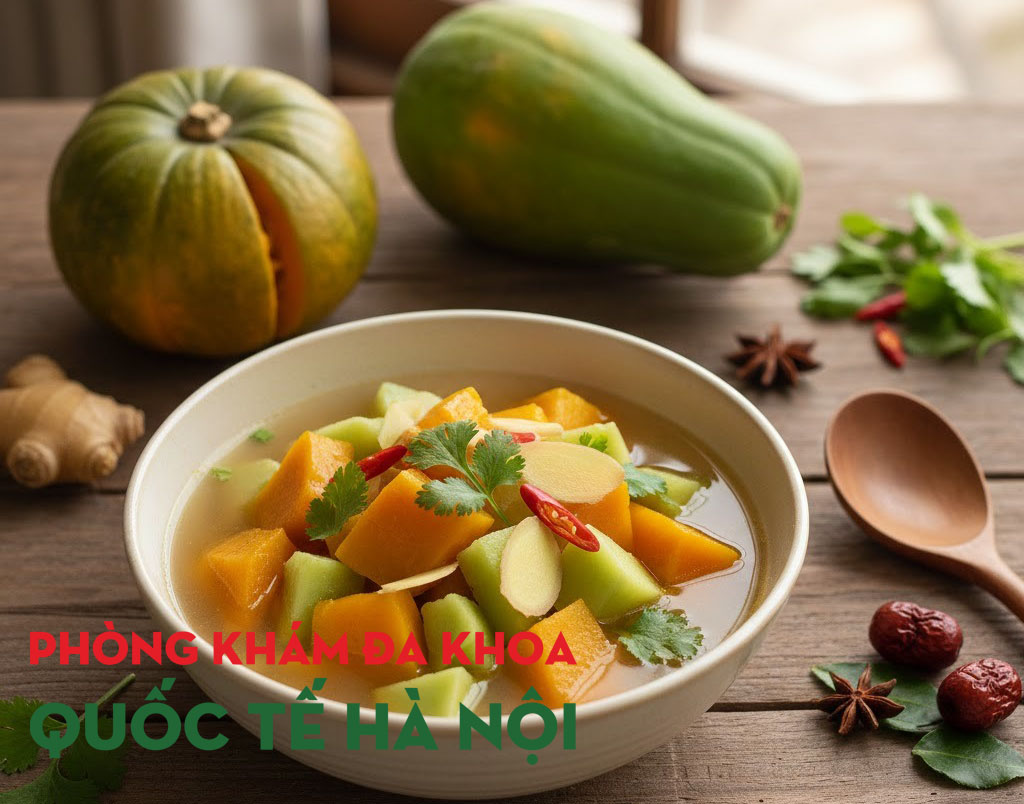 Đu đủ nấu chung với bí đỏ được không? 2 Đu đủ nấu chung với bí đỏ được không?